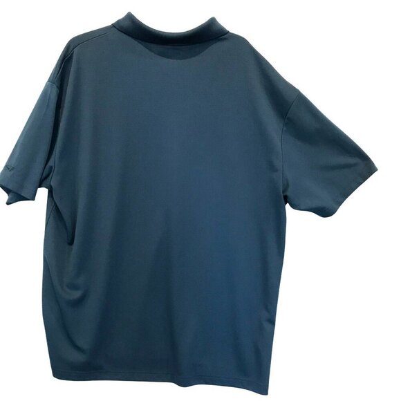 Grand Slam Airflow Men's 3-Button Golf Polo Shirt Sz XXL Navy Blue Short Sleeve - Picture 8 of 12